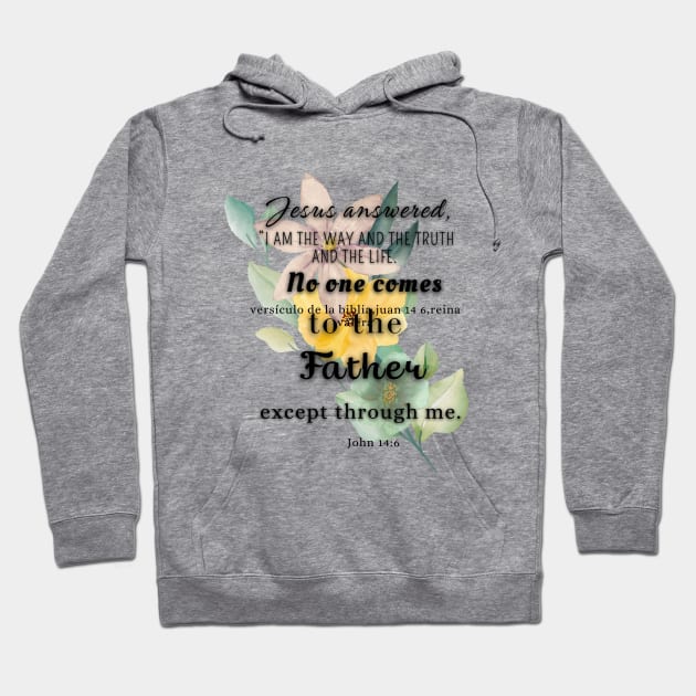 John 14:6 Hoodie by AbstractArt14